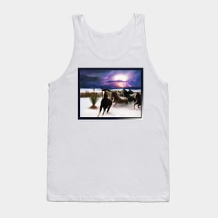 White Sands Horses Tank Top